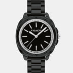 Kitt Women Quartz Black Dial Analog Ceramic Watch 14504406