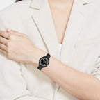 Kitt Women Quartz Black Dial Analog Ceramic Watch 14504406