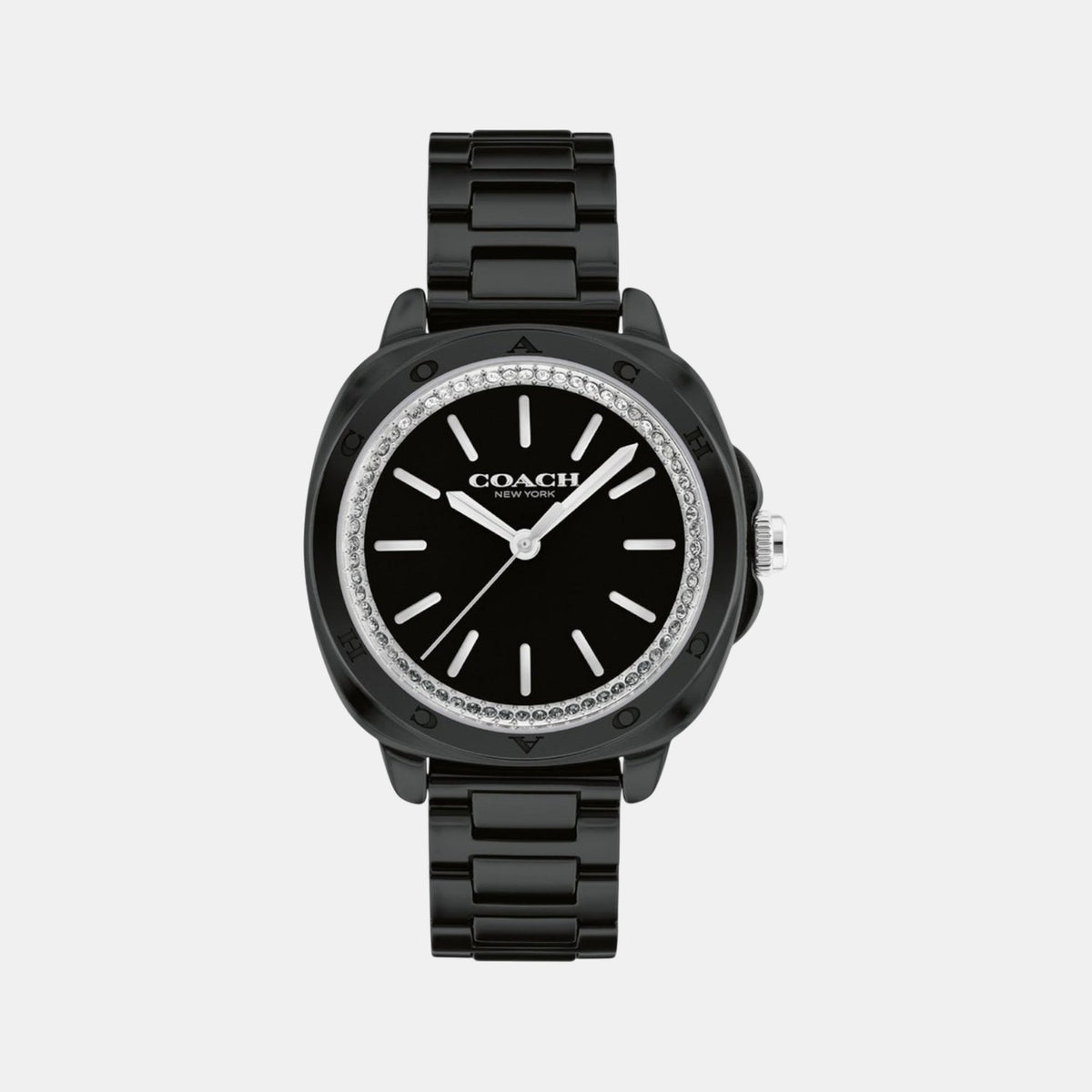 Kitt Women Quartz Black Dial Analog Ceramic Watch 14504406