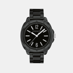 Coach Tonneau Black Analog watch