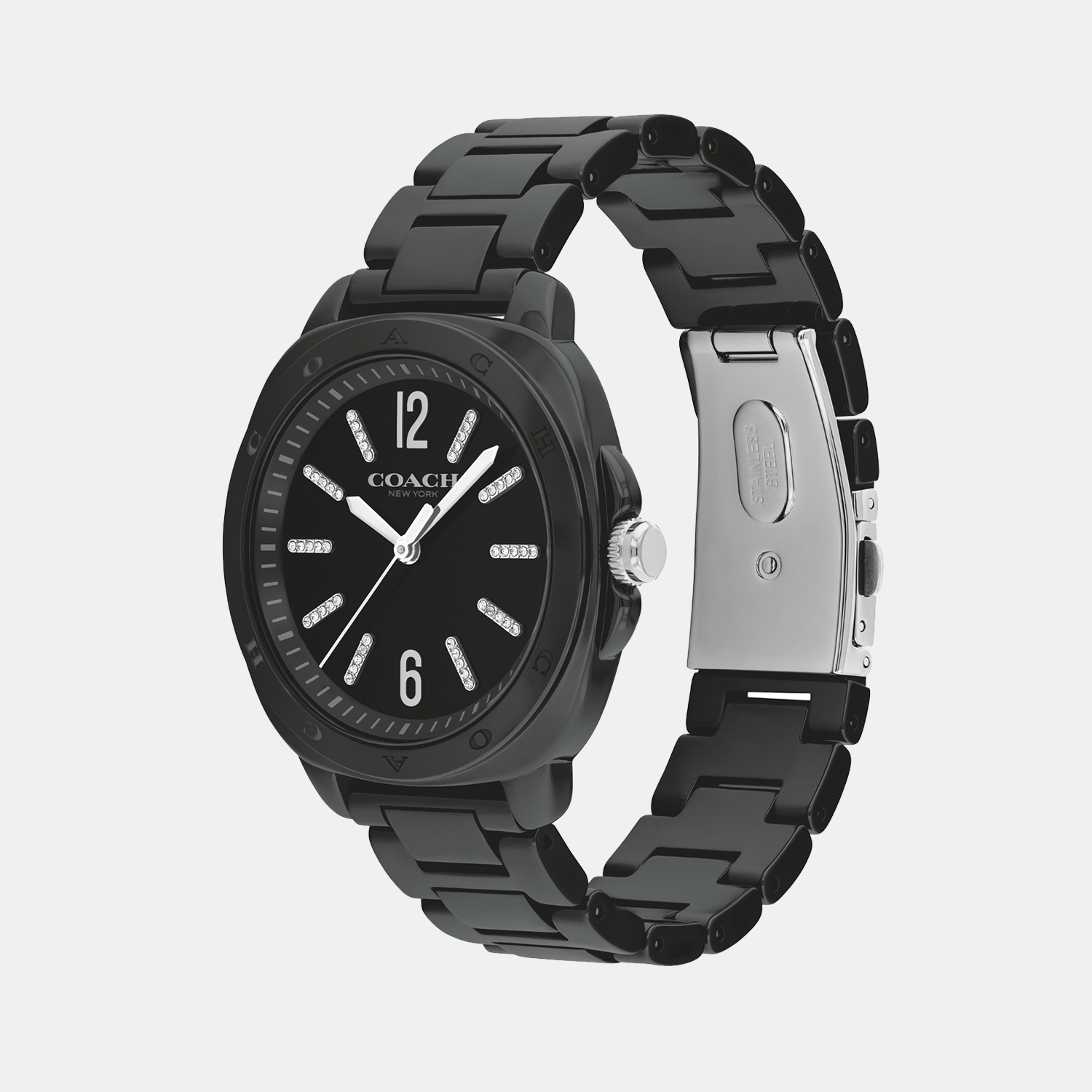 Coach 38 mm Tonneau Quartz watch