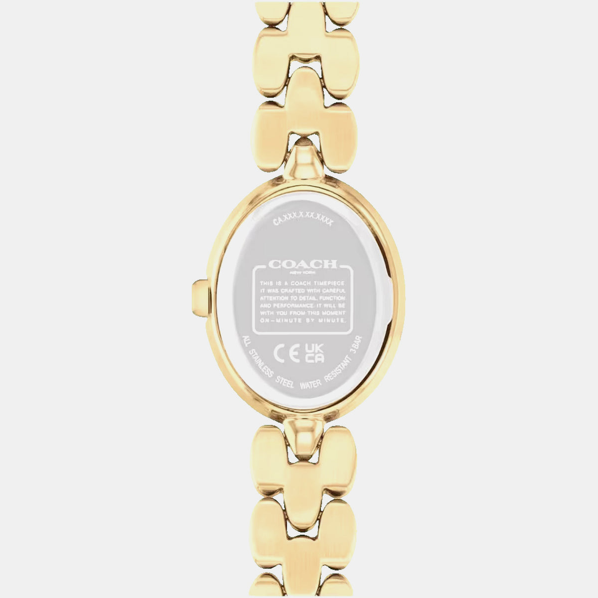 Sammy Women Quartz Silver Dial Analog Stainless Steel Watch 14504417