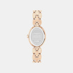 Sammy Women Quartz White Dial Analog Stainless Steel Watch 14504418
