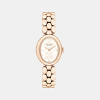 Sammy Women Quartz Silver White Dial Analog Stainless Steel Watch 14504418