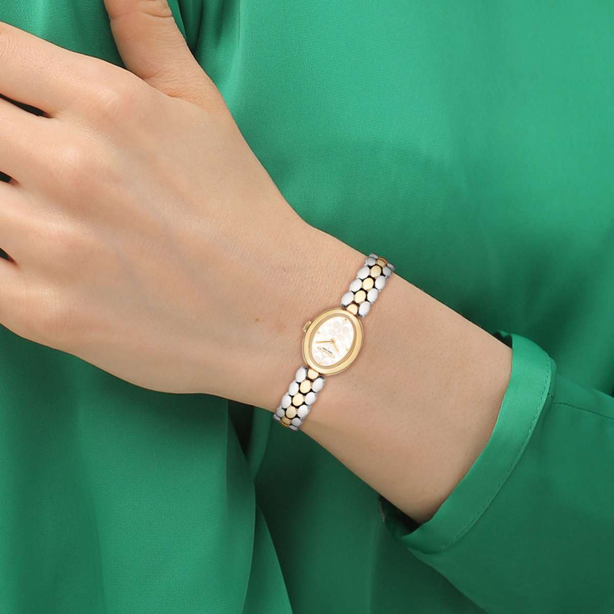 Coach Stainless Steel Oval watch