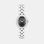 Sammy Women Quartz Black Dial Analog Stainless Steel Watch 14504420