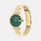 Elliot Women Quartz Green Dial Analog Stainless Steel Watch 14504443