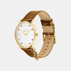 Elliot Women Quartz Silver White Dial Analog Stainless Steel Watch 14504449