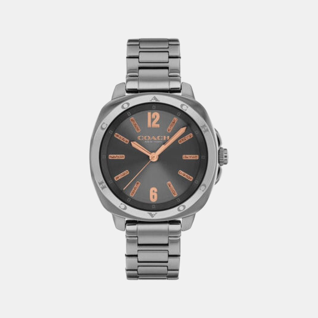 Kitt Women Quartz Grey Dial Analog Stainless Steel Watch 14504465