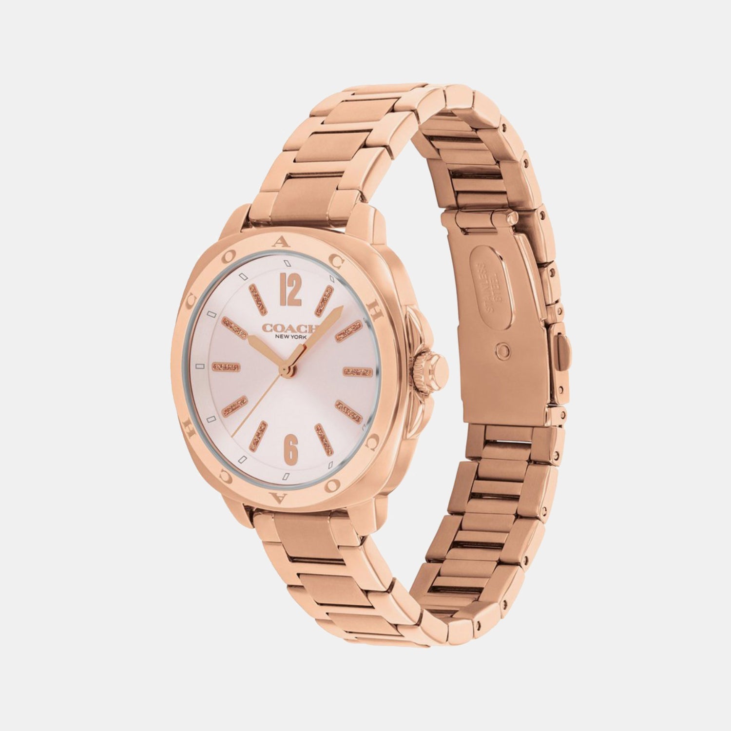 Kitt Women Quartz Pink Dial Analog Ceramic Watch 14504467