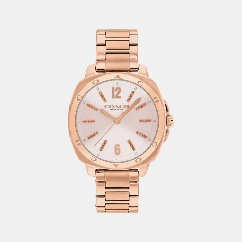 Kitt Women Quartz Pink Dial Analog Ceramic Watch 14504467