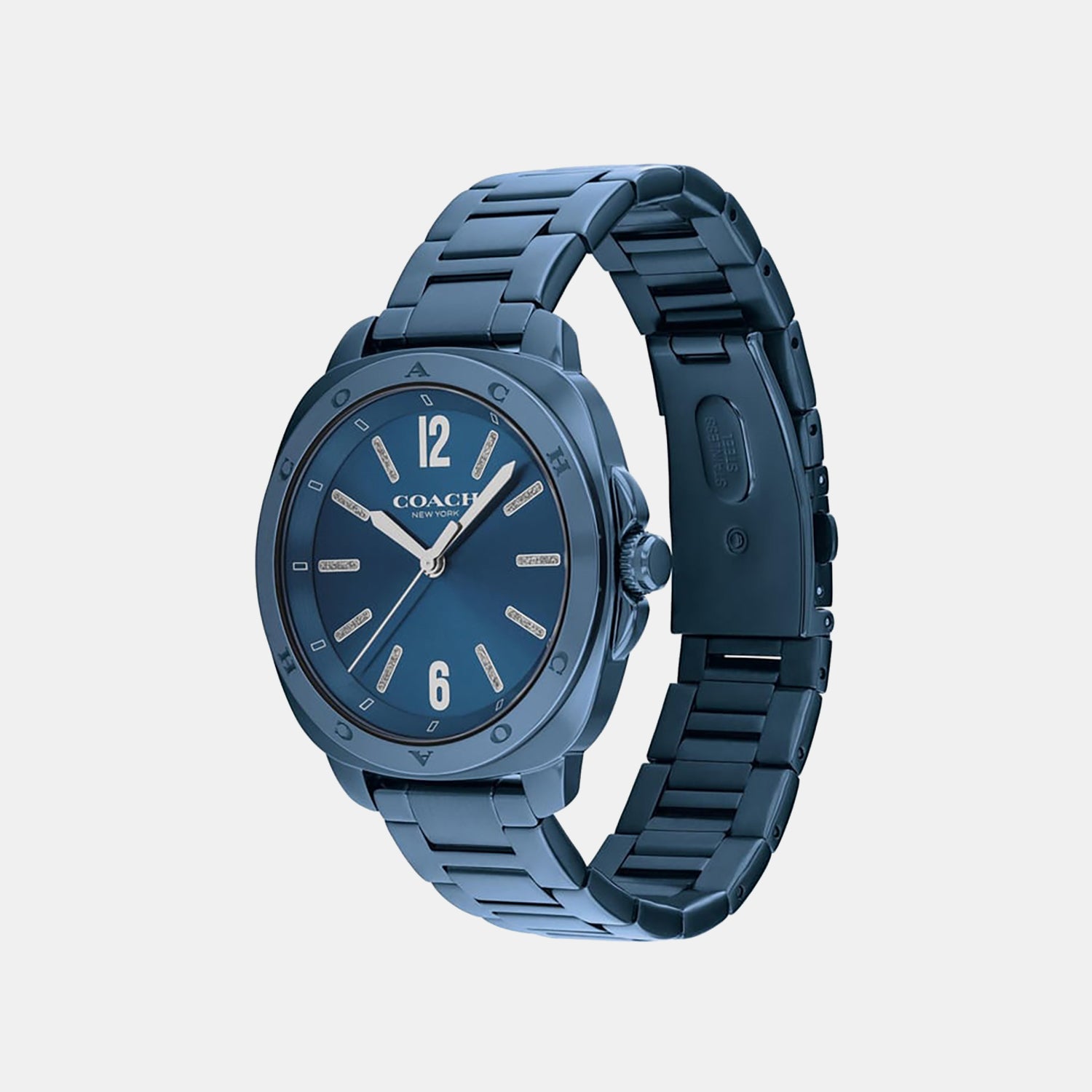 Kitt Women Quartz Blue Dial Analog Stainless Steel Watch 14504476