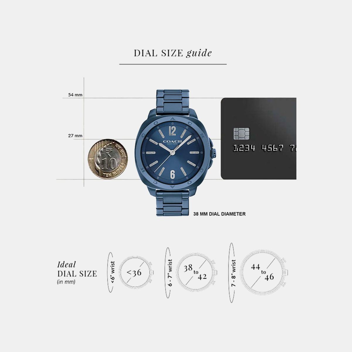 Kitt Women Quartz Blue Dial Analog Stainless Steel Watch 14504476