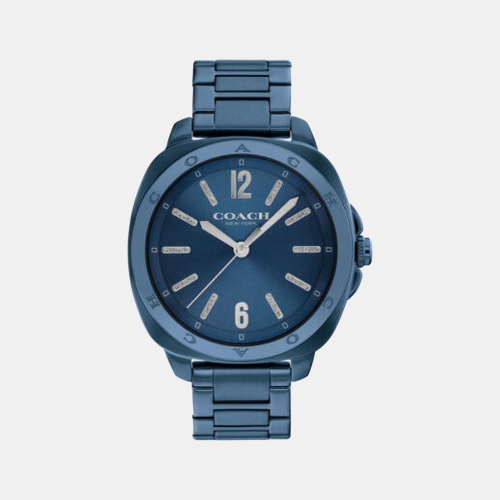 Kitt Women Quartz Blue Dial Analog Stainless Steel Watch 14504476