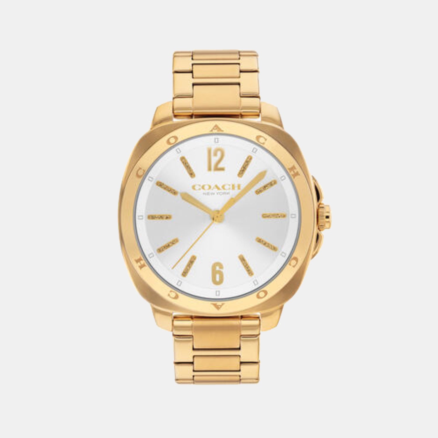 Kitt Women Quartz Silver White Dial Analog Stainless Steel Watch 14504478