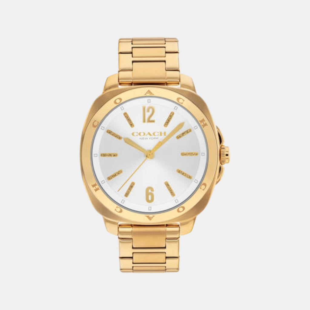 Kitt Women Quartz Silver White Dial Analog Stainless Steel Watch 14504478