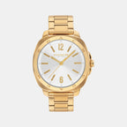 Kitt Women Quartz Silver White Dial Analog Stainless Steel Watch 14504478