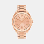 Kitt Women Quartz Rose Gold Dial Analog Stainless Steel Watch 14504479