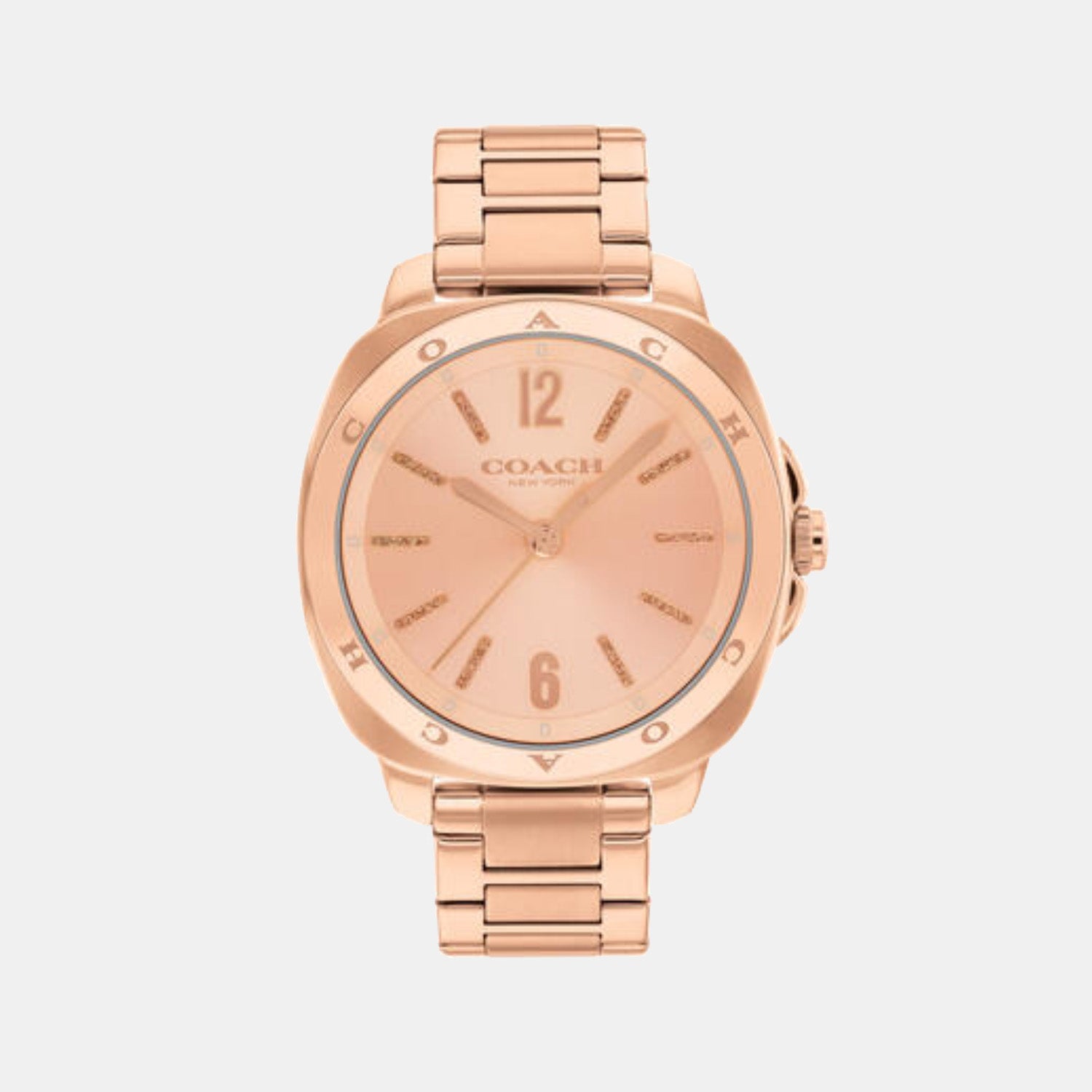Kitt Women Quartz Rose Gold Dial Analog Stainless Steel Watch 14504479