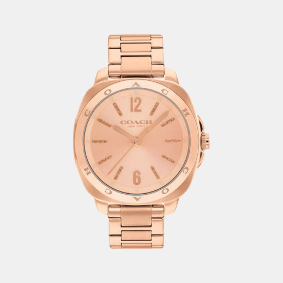 Kitt Women Quartz Rose Gold Dial Analog Stainless Steel Watch 14504479