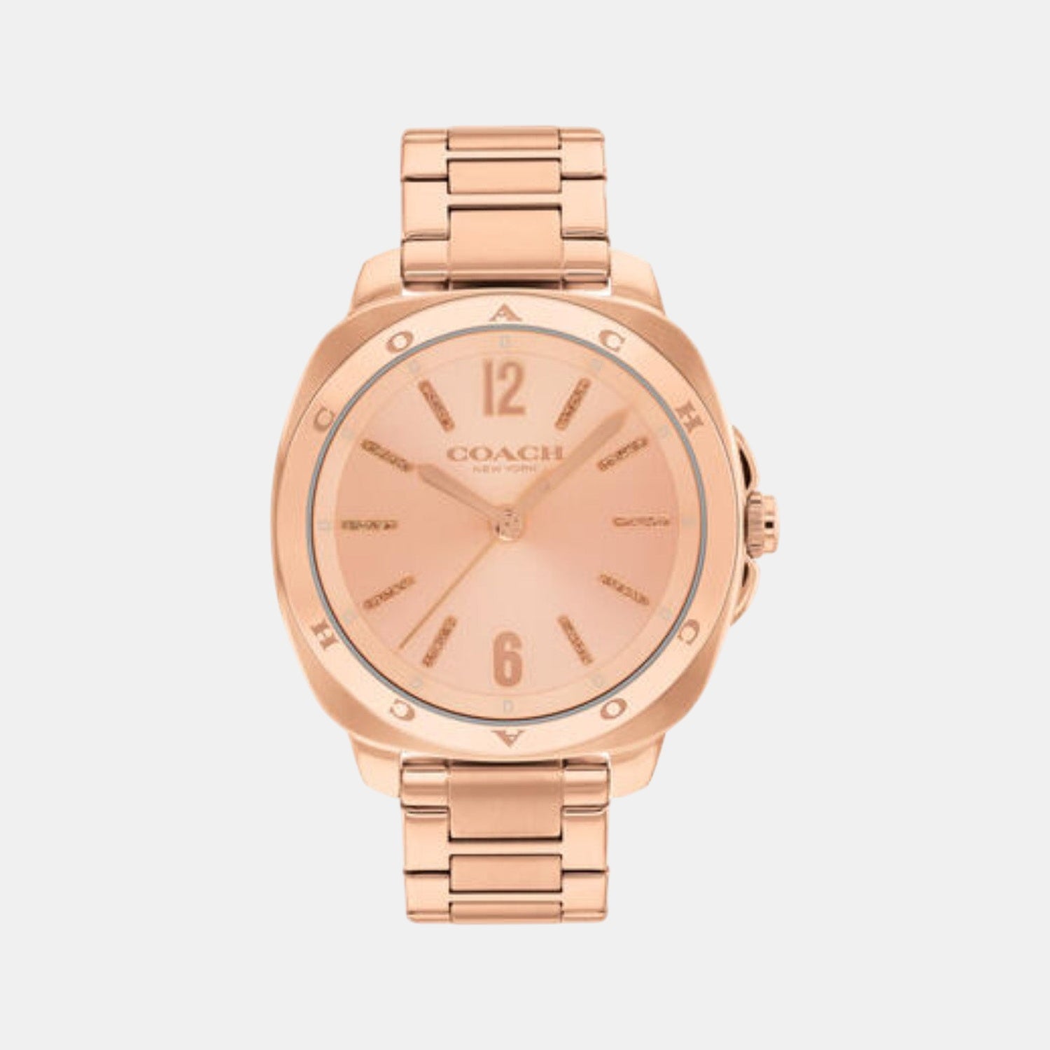 Kitt Women Quartz Rose Gold Dial Analog Stainless Steel Watch 14504479