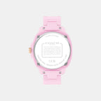 Kitt Women Quartz Pink Dial Analog Ceramic Watch 14504482