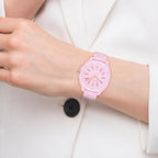 Kitt Women Quartz Pink Dial Analog Ceramic Watch 14504482