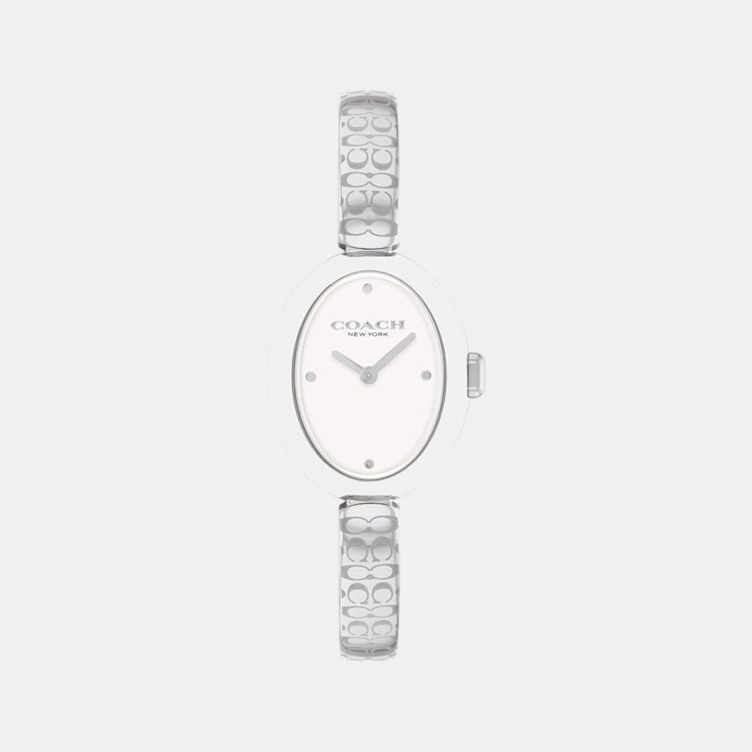Sammy Women Quartz White Dial Analog Stainless Steel Watch 14504483