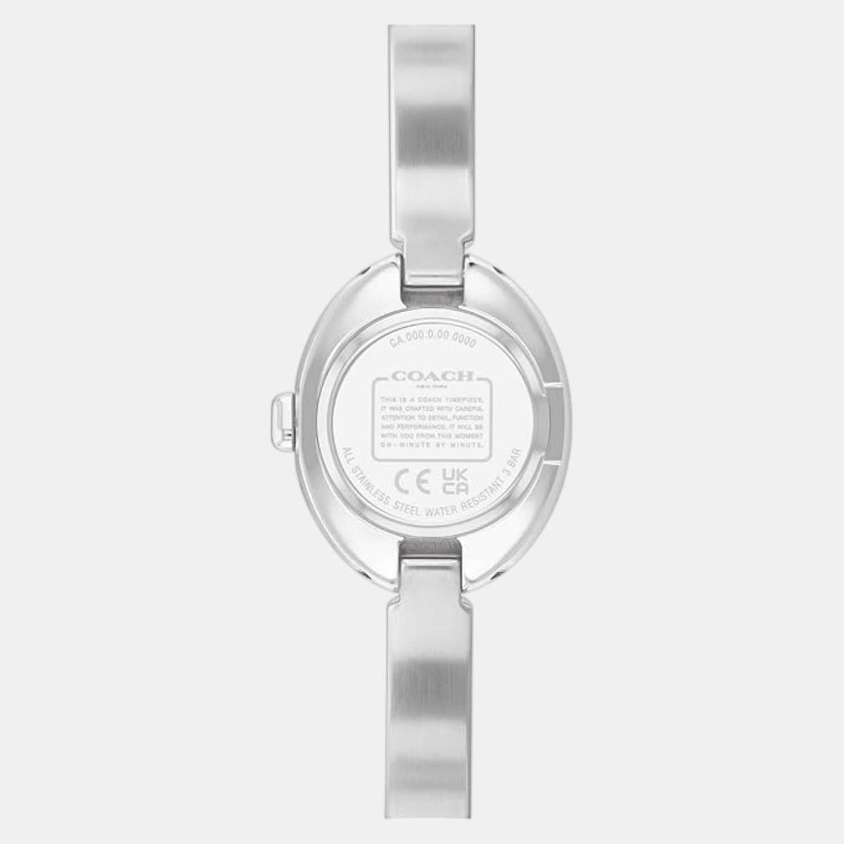 Sammy Women Quartz White Dial Analog Stainless Steel Watch 14504483