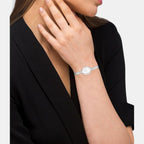 Sammy Women Quartz White Dial Analog Stainless Steel Watch 14504483