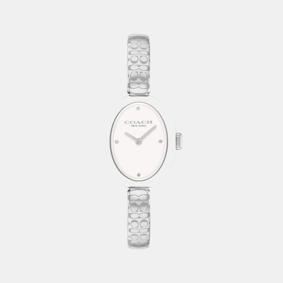 Sammy Women Quartz White Dial Analog Stainless Steel Watch 14504483