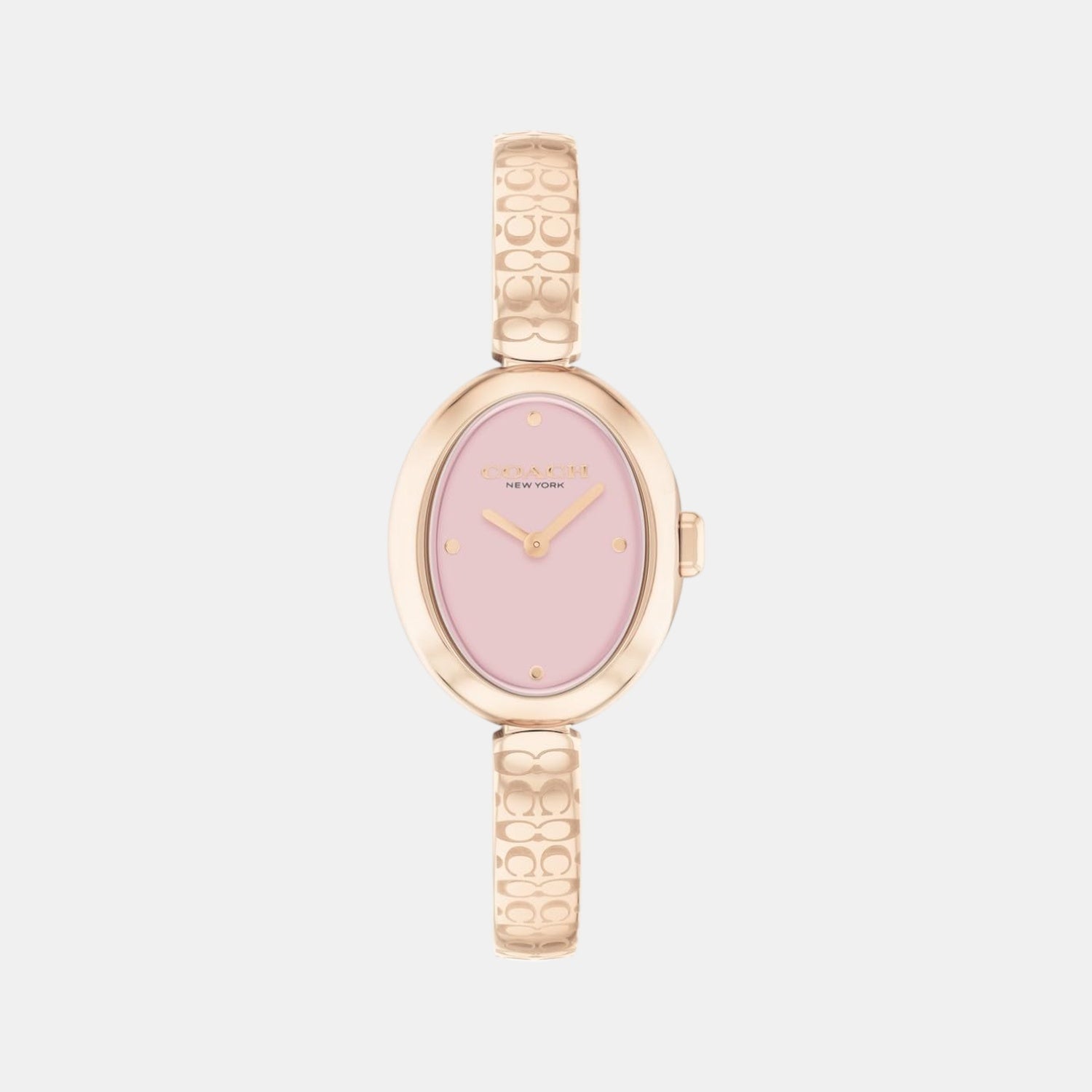 Coach Sammy Women Quartz Pink Dial Analog Stainless Steel Watch
