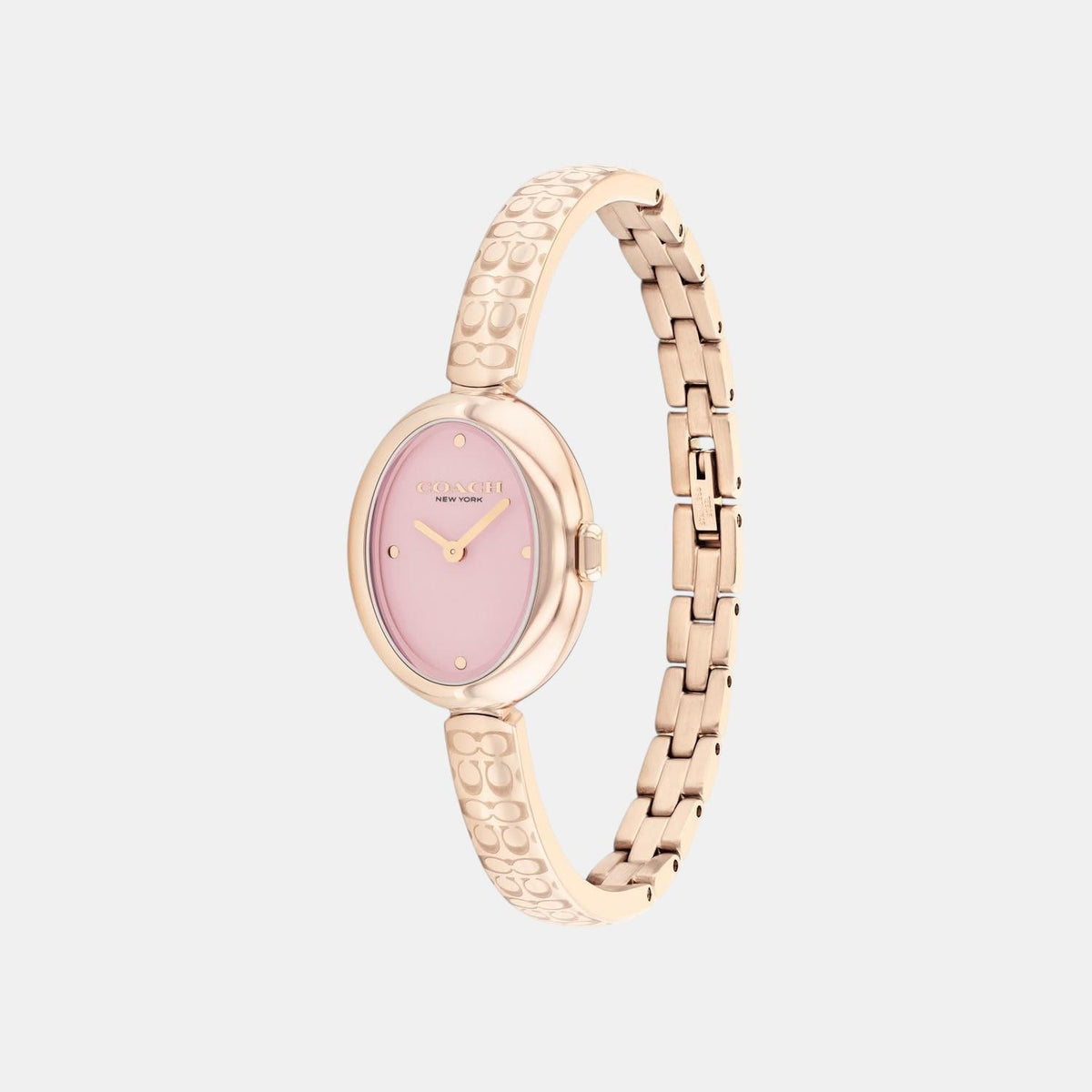 Sammy Women Quartz Pink Dial Analog Stainless Steel Watch 14504486