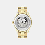 Brooks Women Automatic Pink Dial Analog Stainless Steel Watch 14504487
