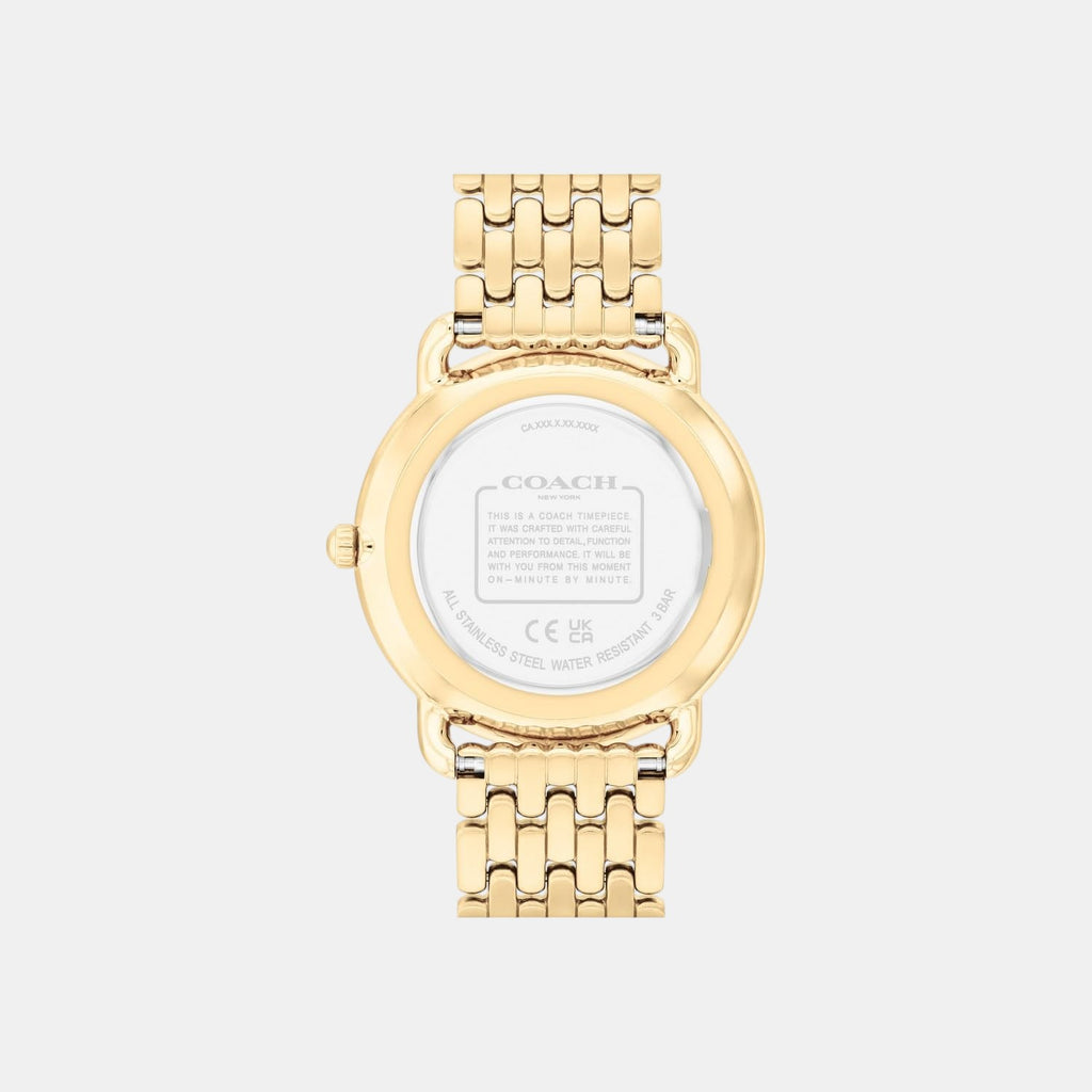 Elliot Women Quartz Chalk Dial Analog Stainless Steel Watch 14504517