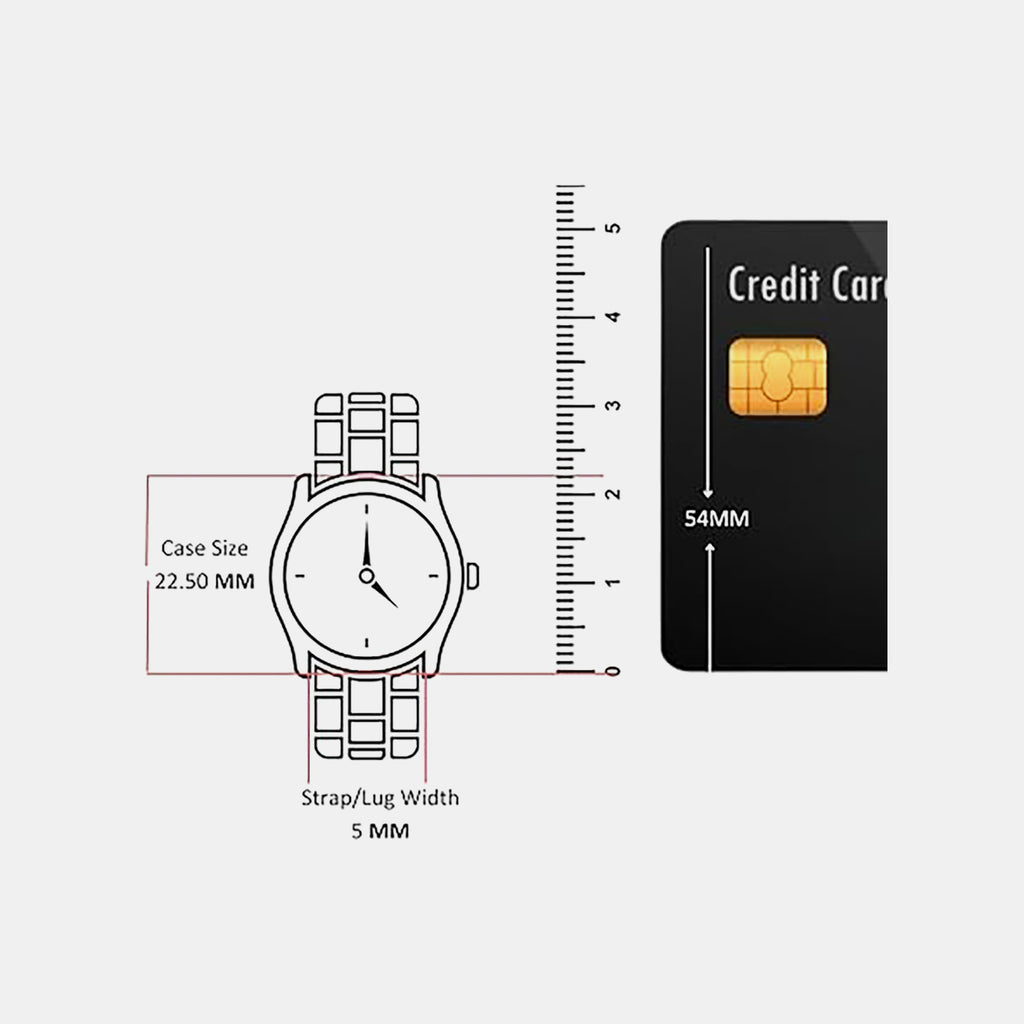 Sammy Women Quartz Black Dial Analog Stainless Steel Watch 14504521