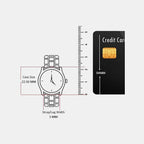 Sammy Women Quartz Black Dial Analog Stainless Steel Watch 14504521