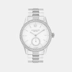 Brooks Women Automatic Silver Dial Analog Stainless Steel Watch 14504526