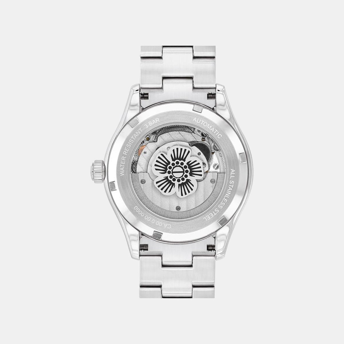 Brooks Women Automatic Silver Dial Analog Stainless Steel Watch 14504526