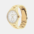 Brooks Women Automatic White Dial Analog Stainless Steel Watch 14504527