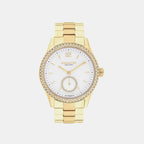 Brooks Women Automatic White Dial Analog Stainless Steel Watch 14504527