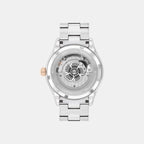 Brooks Women Automatic Pink Dial Analog Stainless Steel Watch 14504536