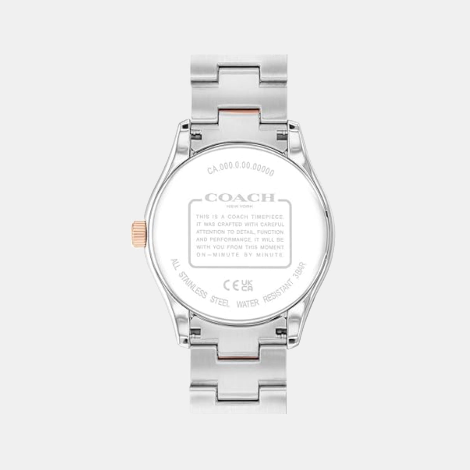 Brooks Women Quartz Silver Dial Analog Stainless Steel Watch 14504537