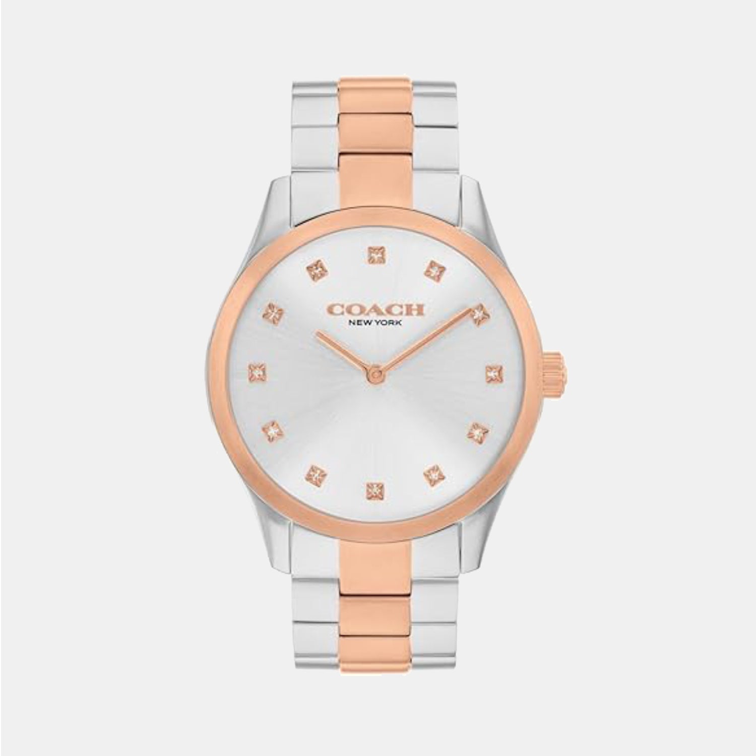 Brooks Women Quartz Silver Dial Analog Stainless Steel Watch 14504537