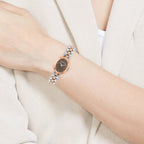 Sammy Women Quartz Brown Dial Analog Stainless Steel Watch 14504542