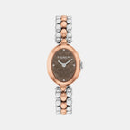 Sammy Women Quartz Brown Dial Analog Stainless Steel Watch 14504542