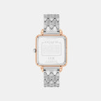 Cass Women Quartz Brown Dial Analog Stainless Steel Watch 14504543