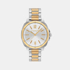 Kitt Women Quartz Silver White Dial Analog Stainless Steel Watch 14504544