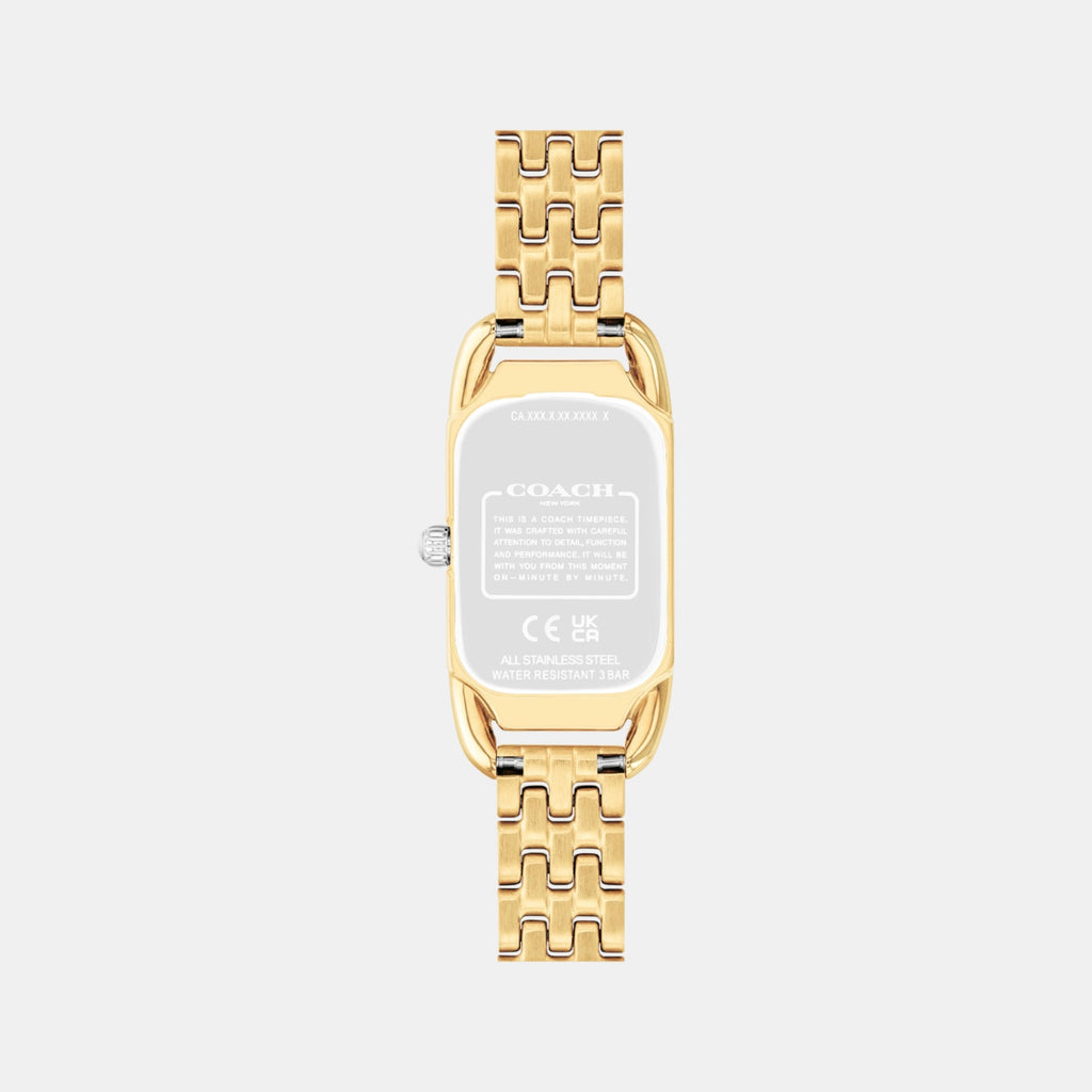 Cadie Women Quartz Silver White Dial Analog Stainless Steel Watch 14504550