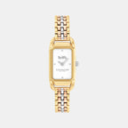 Cadie Women Quartz Silver White Dial Analog Stainless Steel Watch 14504550